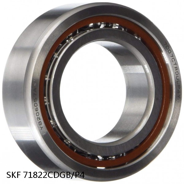 71822CDGB/P4 SKF Super Precision,Super Precision Bearings,Super Precision Angular Contact,71800 Series,15 Degree Contact Angle