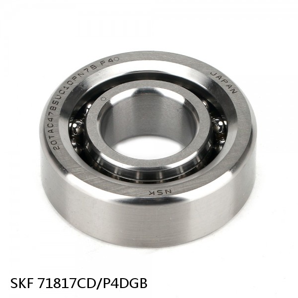 71817CD/P4DGB SKF Super Precision,Super Precision Bearings,Super Precision Angular Contact,71800 Series,15 Degree Contact Angle
