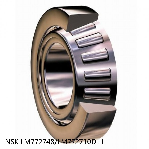 LM772748/LM772710D+L NSK Tapered roller bearing