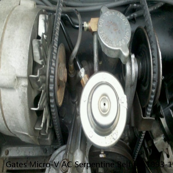 Gates Micro-V AC Serpentine Belt for 1993-1995 Subaru Impreza 1.8L 2.2L H4 vs