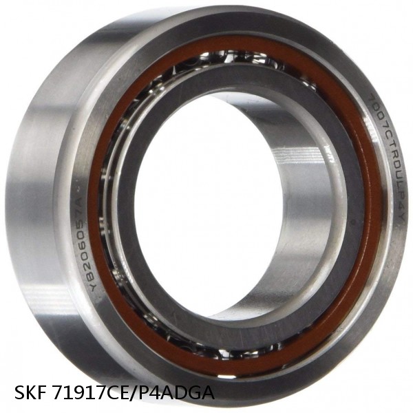 71917CE/P4ADGA SKF Super Precision,Super Precision Bearings,Super Precision Angular Contact,71900 Series,15 Degree Contact Angle