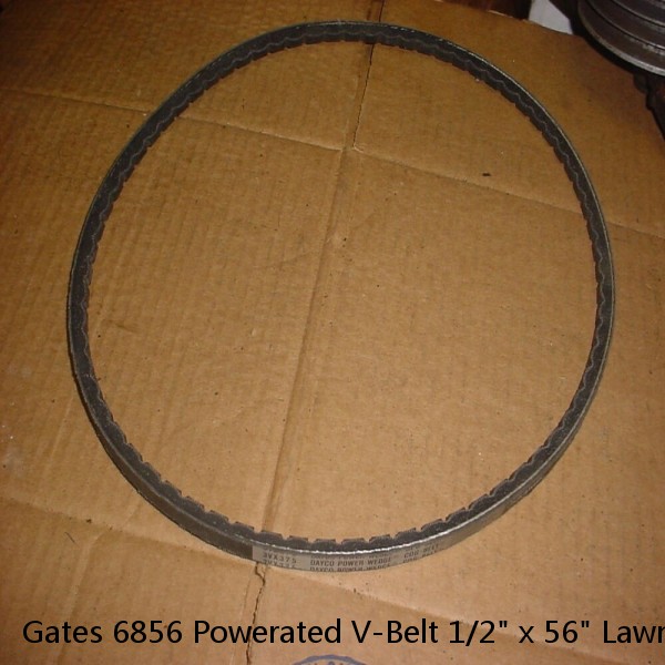 Gates 6856 Powerated V-Belt 1/2" x 56" Lawn Mower Tractor Appliances NEW 
